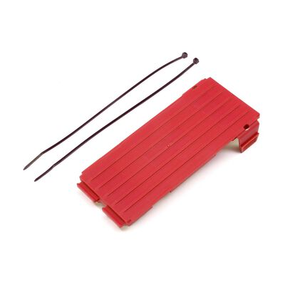 Battery Door Set, Red Battery Door Set, Red