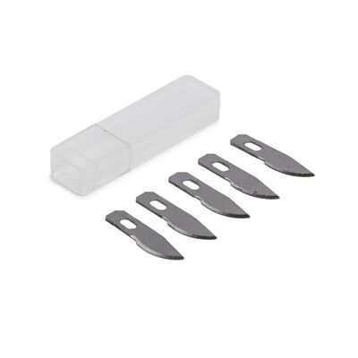 #12 Curved Carving Blades (5) #12 Curved Carving Blades (5)