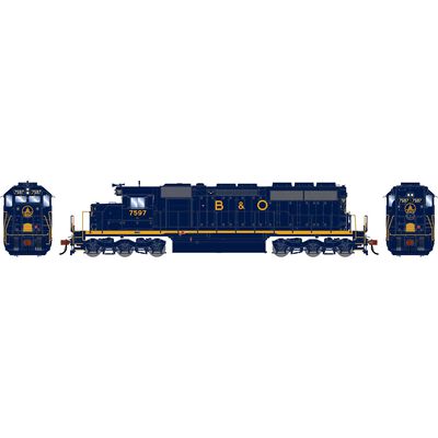 HO ATH SD40 Locomotive w/DCC & Sound, BO #7597 HO ATH SD40 Locomotive w/DCC & Sound, BO #7597