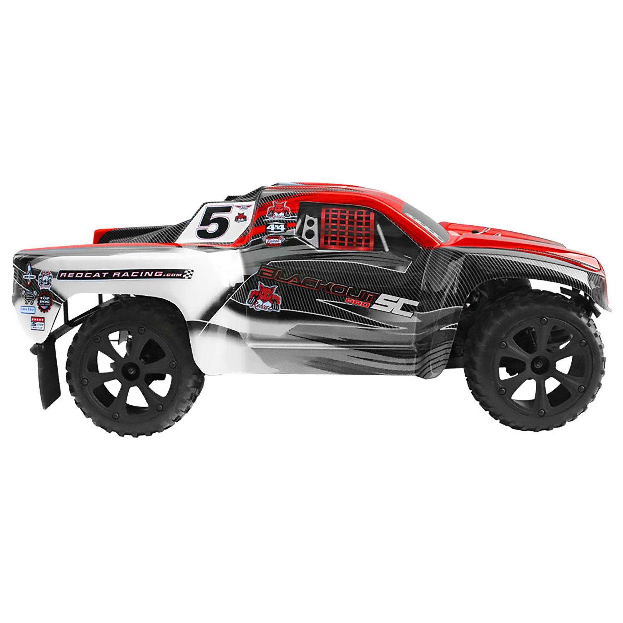 Redcat Racing Blackout SC Pro 1/10 Brushless Electric Short Course RC Truck Red 