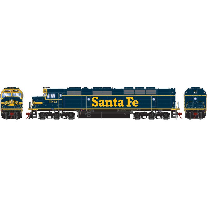 N FP45 Locomotive with DCC & Sound, ATSF #5943