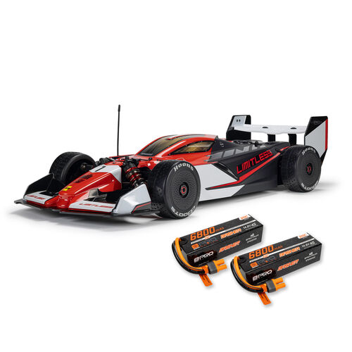 ARRMA LIMITLESS 120 8S + Two 4S Batteries