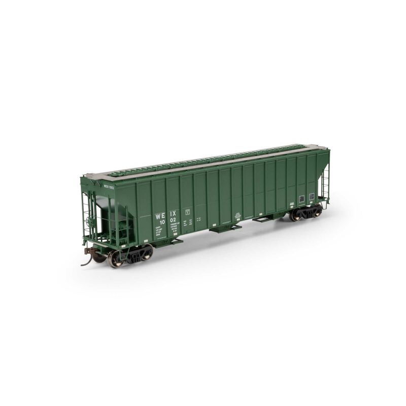 Athearn HO ATH FMC 4700 Covered Hopper, WEIX #1002 Athearn HO ATH FMC 4700 Covered Hopper, WEIX #1002