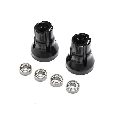 Rear Axle Mount Set,3 Deg, AL, BLK: LMT, TTLMT Rear Axle Mount Set,3 Deg, AL, BLK: LMT, TTLMT