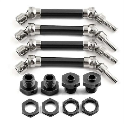 Alloy Machined Universal Drive Shafts (4) for ARRMA 1/8 Typhon 3S BLX Alloy Machined Universal Drive Shafts (4) for ARRMA 1/8 Typhon 3S BLX