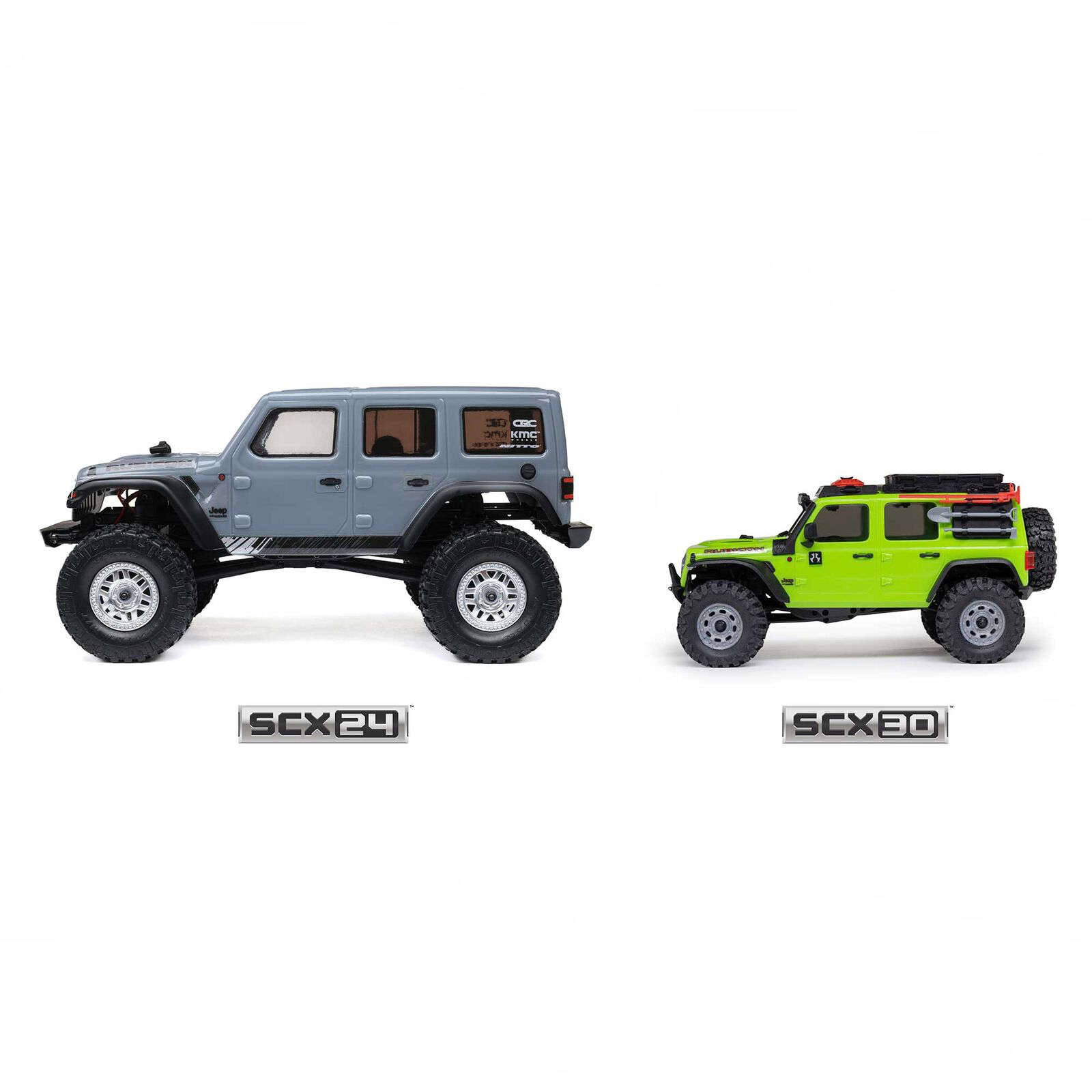 1/30 SCX30 Jeep Wrangler JLU 4X4 RTR Brushed Rock Crawler (Battery & Charger Included), Green