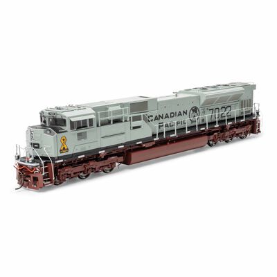 HO GEN EMD SD70ACU Locomotive with DCC & Sound, CP/Military Tribute #7022 HO GEN EMD SD70ACU Locomotive with DCC & Sound, CP/Military Tribute #7022