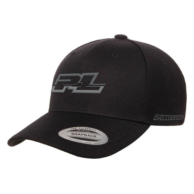 Pro-Line Division Black Snapback Hat (One Size Fits Most)
