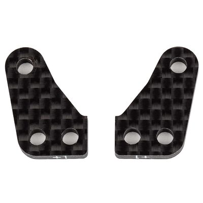 Factory Team +1 Degree Steering Block Arms, 1/10 Team Associated RC10B74 Factory Team +1 Degree Steering Block Arms, 1/10 Team Associated RC10B74