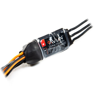 Avian 15-Amp Brushless Smart ESC, 2S-4S: IC3 Avian 15-Amp Brushless Smart ESC, 2S-4S: IC3