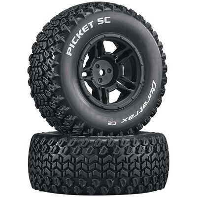 Picket SC C2 Mounted Tires: Slash 4x4 Blitz Front Rear (2) Picket SC C2 Mounted Tires: Slash 4x4 Blitz Front Rear (2)