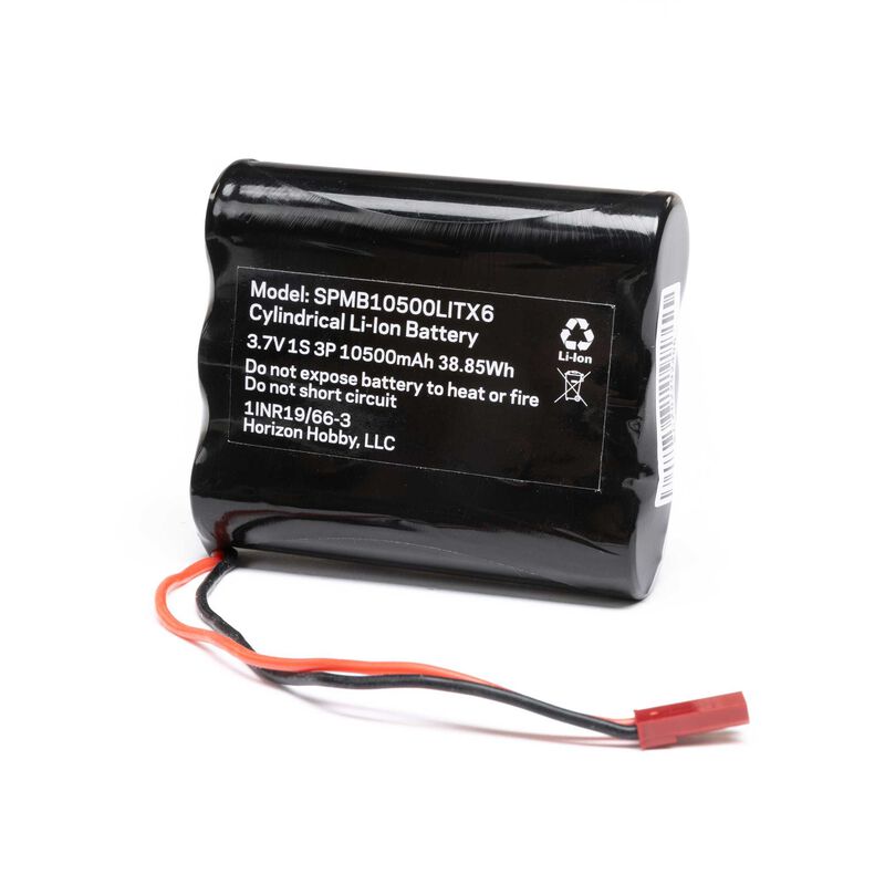 3.7V 1S 10,500mAh Transmitter Battery: iXSR+