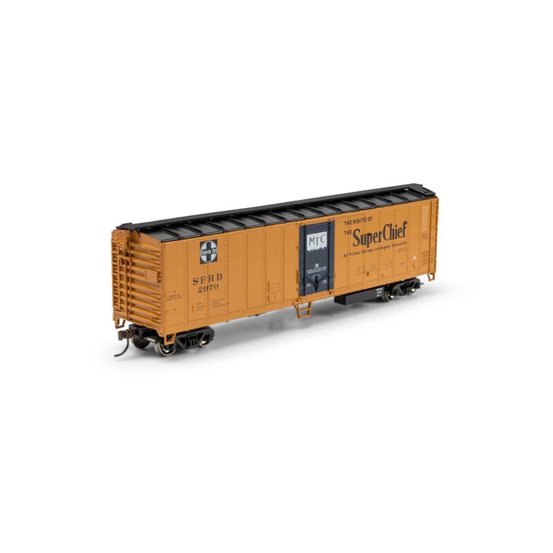 Roundhouse HO 50' Smooth Side Mechanical Reefer, SFRD #2070 Roundhouse HO 50' Smooth Side Mechanical Reefer, SFRD #2070