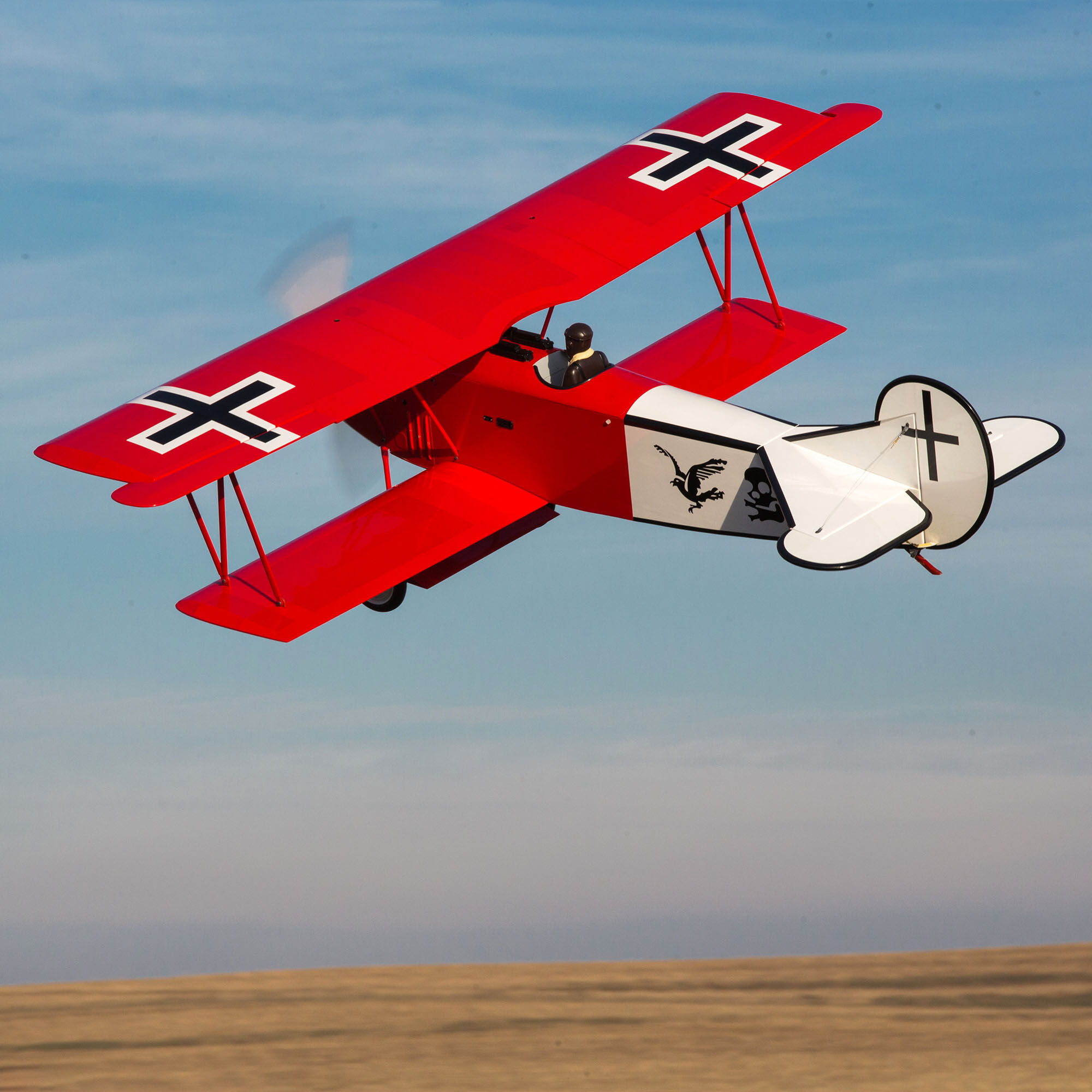 [���ܼ�] HAN2890 [Hangar9] Fokker 87 inch D.VII 30-60cc ARF