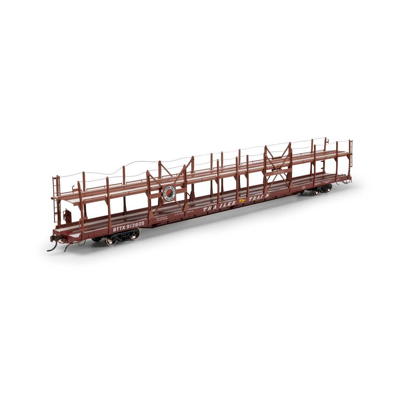 Athearn Genesis HO F89F Bi-Level Auto Rack, NP/BTTX #913605