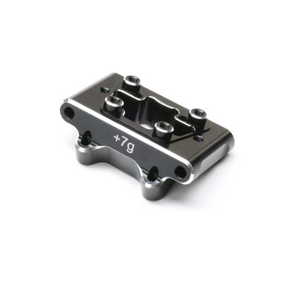 Front Pivot Block, Aluminum, Black: 22S Sprint Front Pivot Block, Aluminum, Black: 22S Sprint