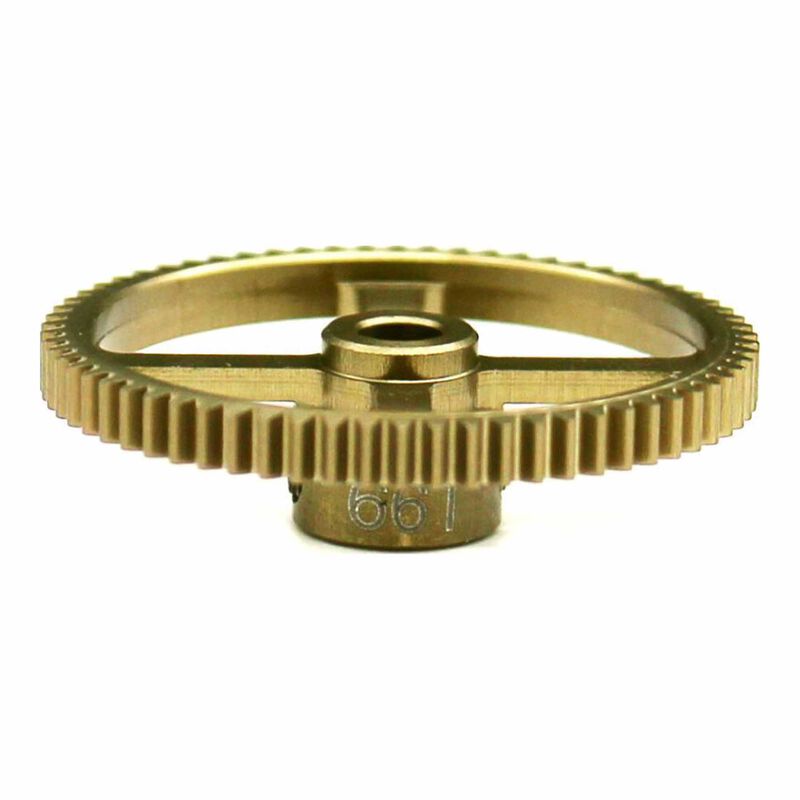 66t 64p Hard Anodized 7075 Pinion Gear