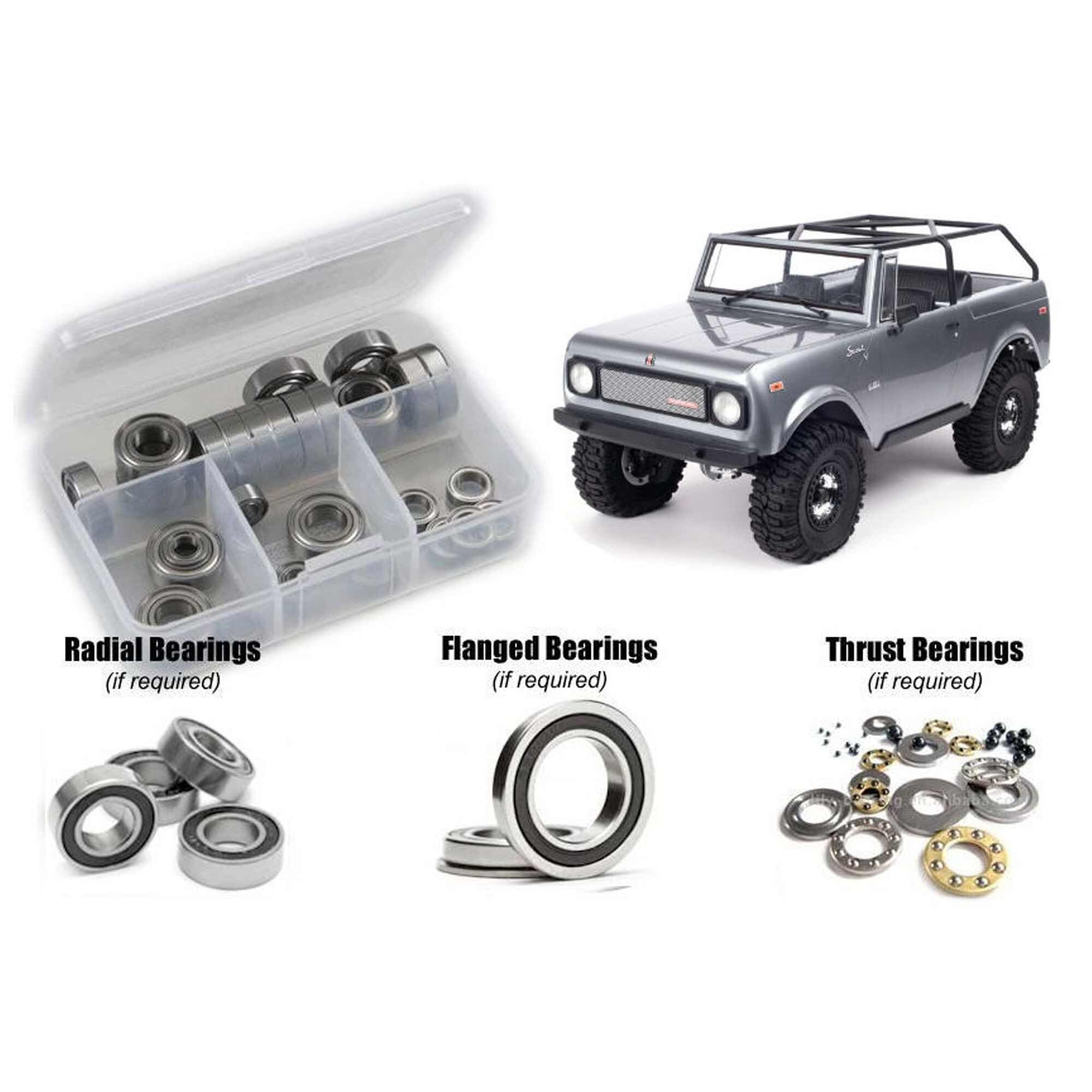 RC Screwz Redcat Racing Gen 9 Scout 800A Rubber Shielded Bearing