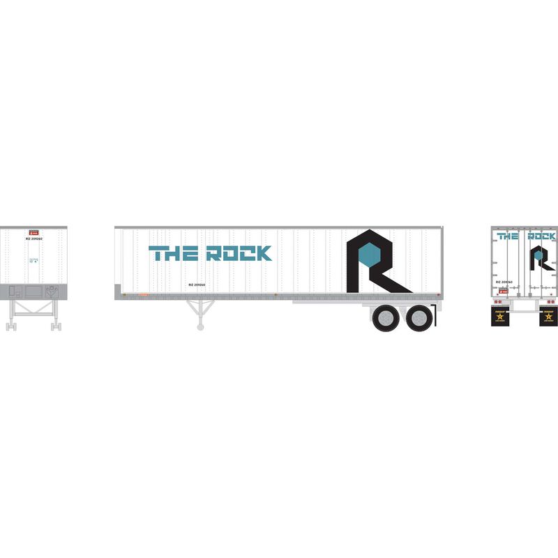N 40' Fruehauf Trailer, The Rock/RIZ #209260