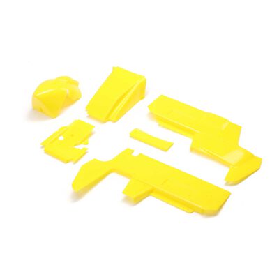Body Panel Set, Yellow: 22S Sprint Body Panel Set, Yellow: 22S Sprint