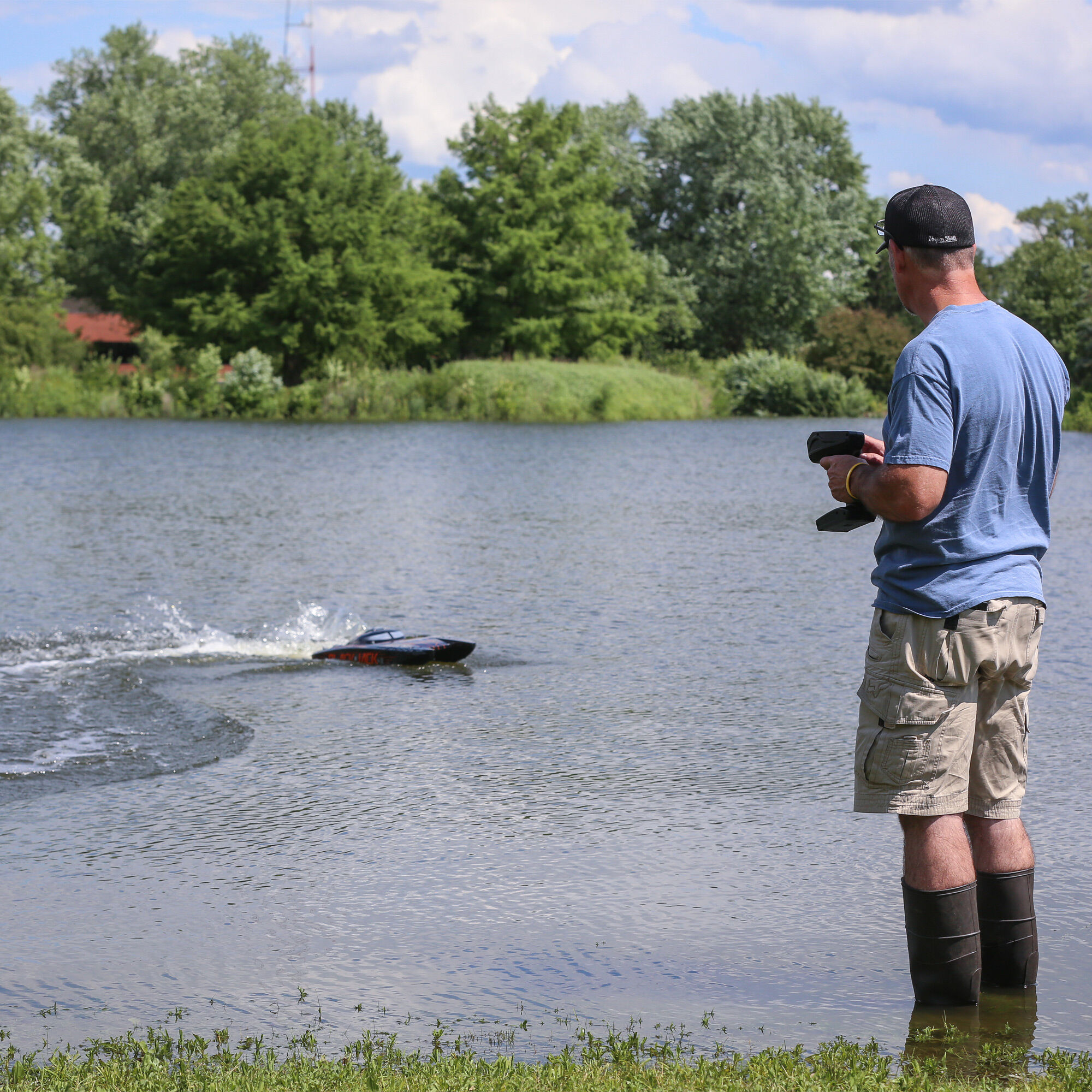�˾���ũ PRB08043T1 [PROBOAT] [8�� ���ӹ���] Blackjack 42-inch Brushless 8S Cat,BLK/ORG - ���͸�, ������ �ʿ� 15