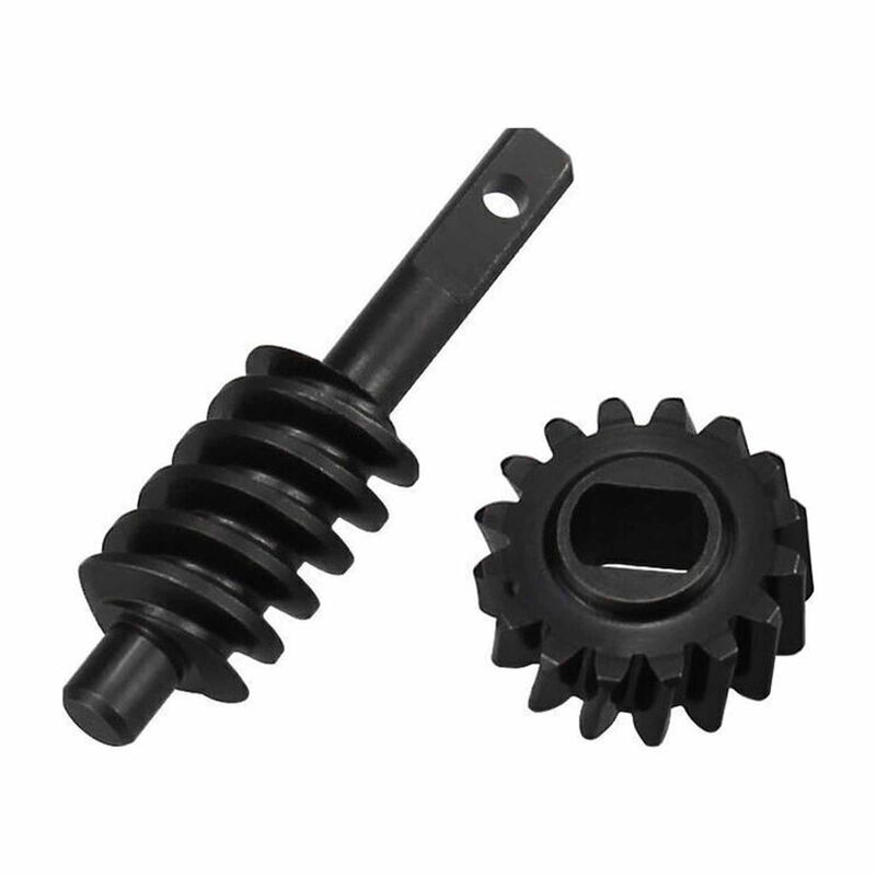 Steel 16T Center Worm Gear Set, 1/30 Axial SCX30