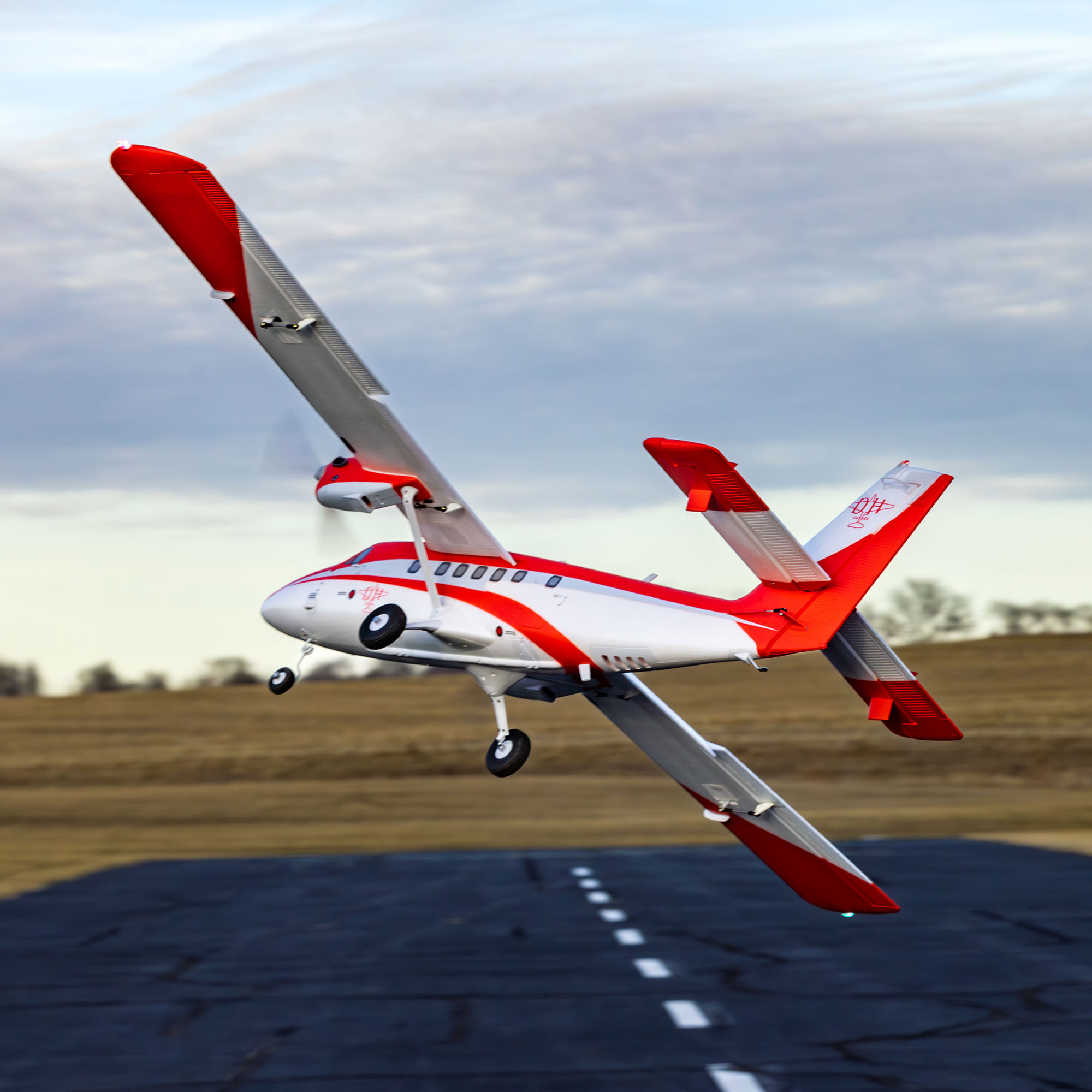 [���ܼ�] EFL32050 [E-FLITE(Blade)] DHC-6 Twin Otter 1.4m BNF Basic with AS3X and SAFE Select