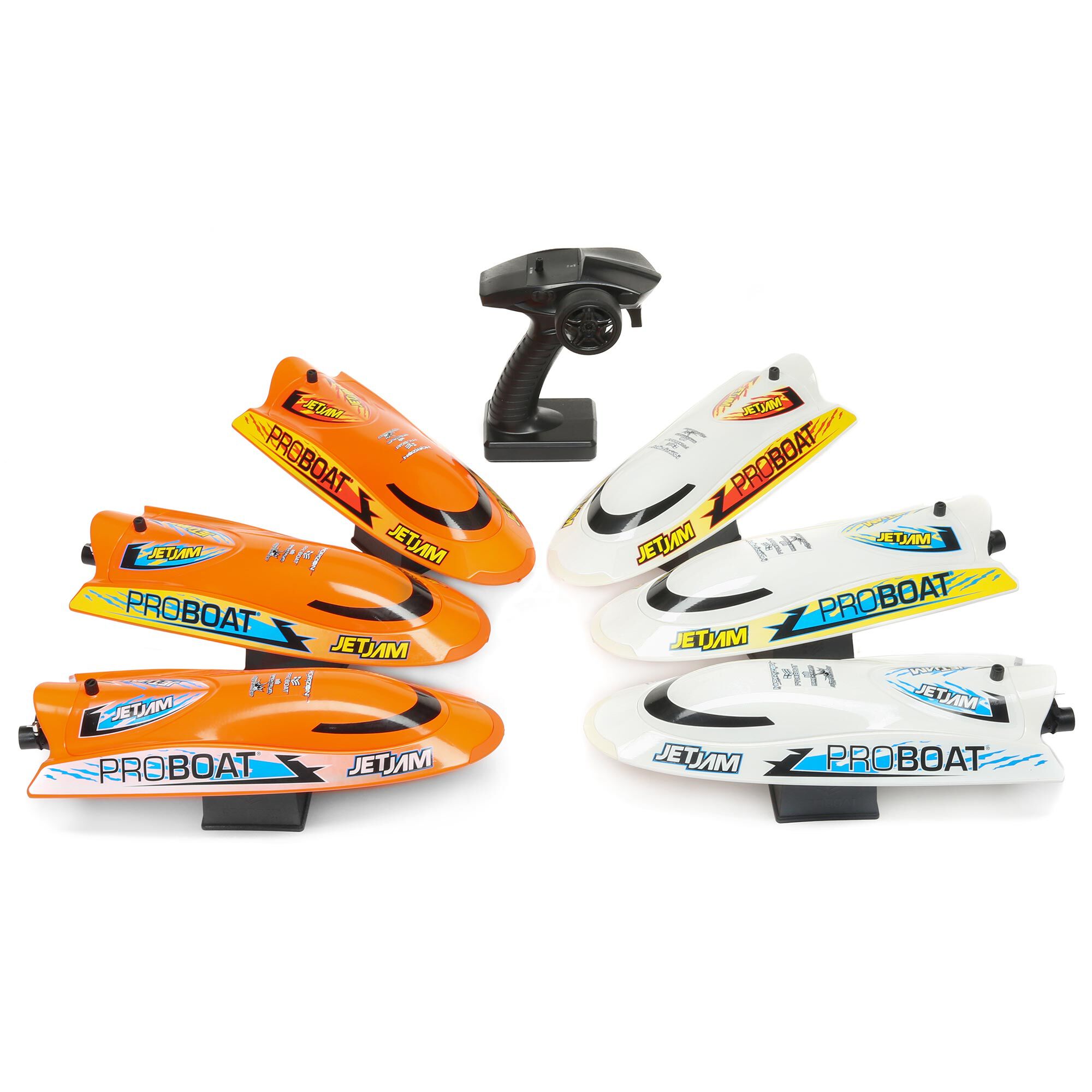 Pro Boat Jet Jam V2 12 Self Righting Pool Racer Brushed RTR Orange Horizon Hobby