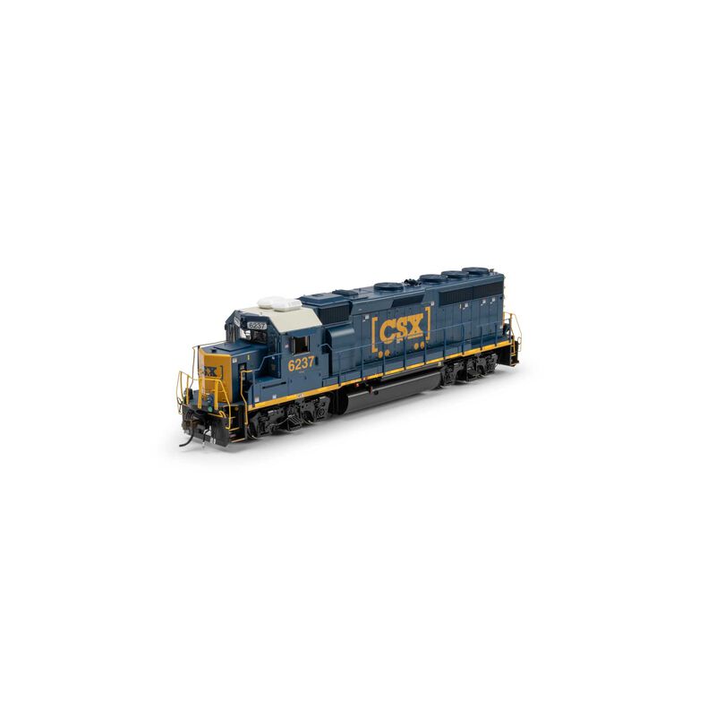 Athearn Genesis HO GP40-2 Locomotive with DCC & Sound, CSXT 'Boxcar Logo' #6237 Athearn Genesis HO GP40-2 Locomotive with DCC & Sound, CSXT 'Boxcar Logo' #6237