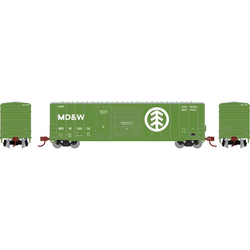 Athearn N ATH 50' FMC 5277 Combo Door Box Car, MDW #10116