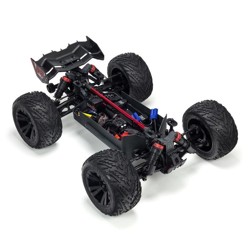 1/10 KRATON 4x4 4S BLX Brushless Monster Truck with Spektrum RTR, Red