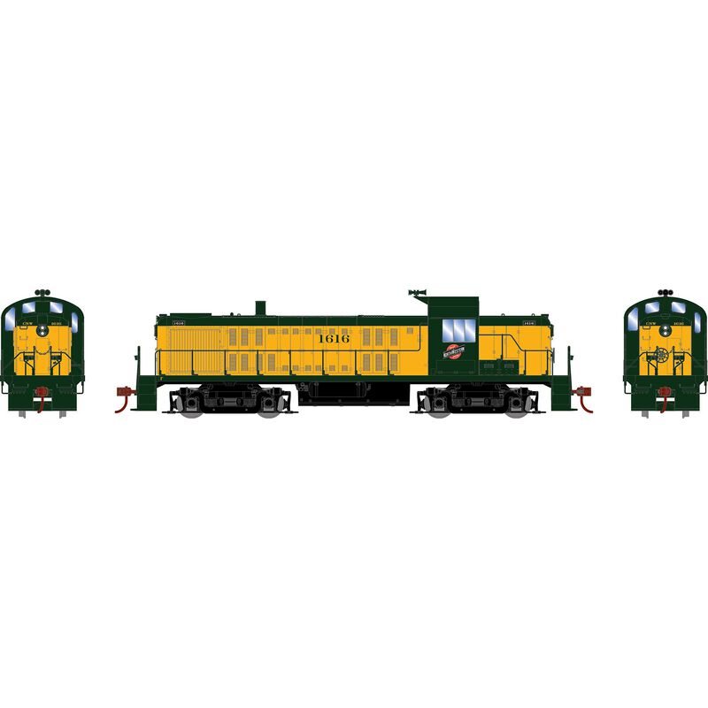 HO ATH RS-3 Locomotive w/DCC & Sound, CNW #1616 HO ATH RS-3 Locomotive w/DCC & Sound, CNW #1616