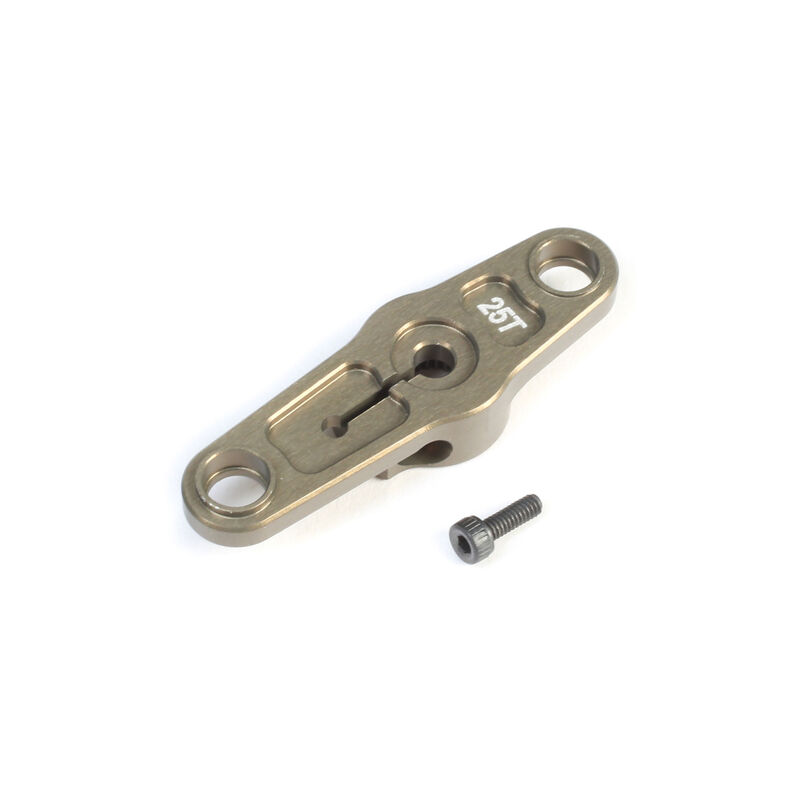 Losi Aluminum Servo Horn Throttle 25T: 8X