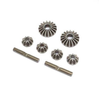 Diff Gear & Cross Pin Set Metal: 22X-4 Diff Gear & Cross Pin Set Metal: 22X-4