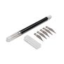 #1 Light Duty Soft Grip Knife With Blades (5)