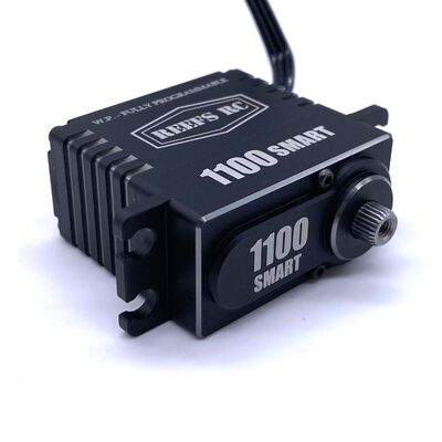 1100 Digital Metal Gear Waterproof Programmable Servo & Winch, Black 1100 Digital Metal Gear Waterproof Programmable Servo & Winch, Black