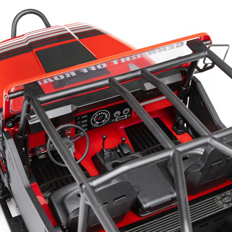 [�˾���ũ] AXI03008V2T1 [Axial] 1/10 SCX10 III ���� CJ-7 V2 4WD �귯�õ� RTR, Red 24