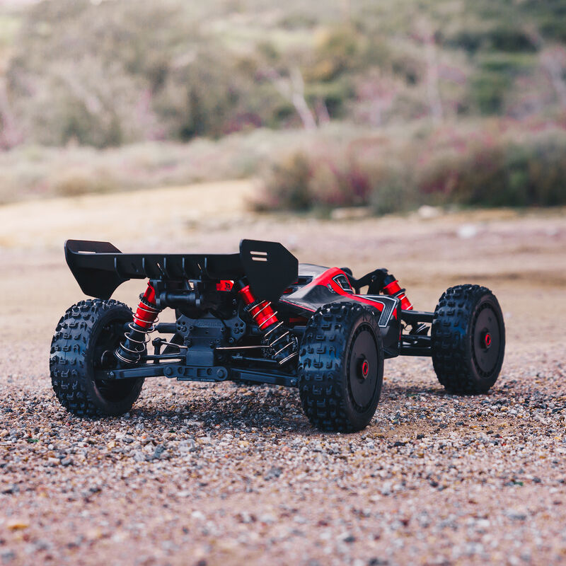 1/8 TYPHON 6S BLX 4WD Brushless Buggy with Spektrum RTR, Red/Grey