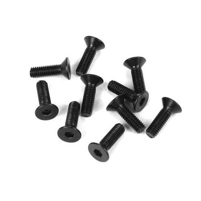 M3x10mm Flat Head Screws, Black (10) M3x10mm Flat Head Screws, Black (10)