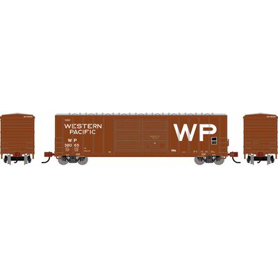 N ATH 50' FMC Centered Double Door Box Car, WP #38065 N ATH 50' FMC Centered Double Door Box Car, WP #38065