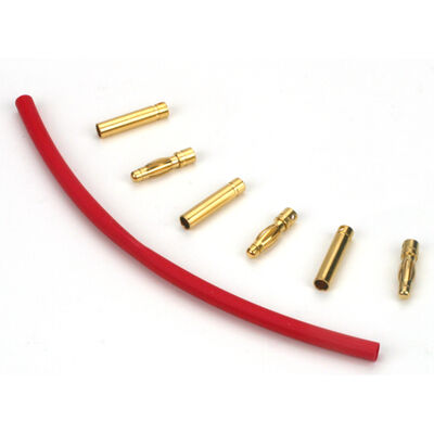 Connector: Gold Bullet Set, 4mm (3) Connector: Gold Bullet Set, 4mm (3)