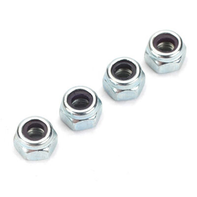 Insert Lock Nuts, Nylon, 4mm Insert Lock Nuts, Nylon, 4mm