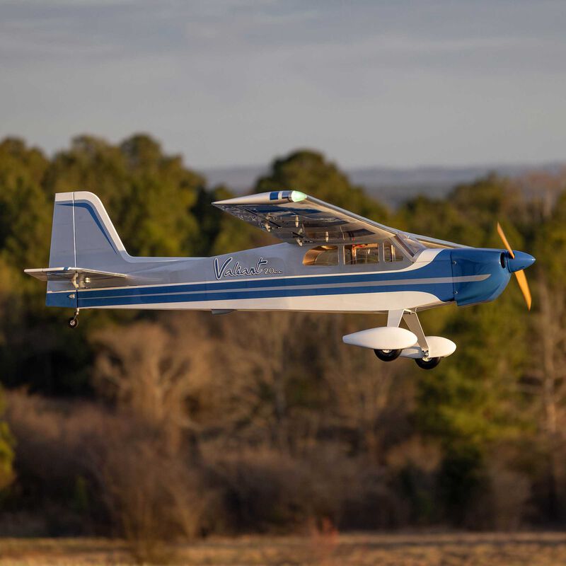 Valiant 20cc EP PNP with Spektrum AR8360T+ Receiver and 6S 5000mAh 3-C LiPo Battery Combo