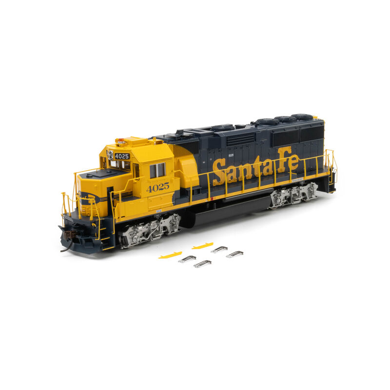 HO EMD GP60 Locomotive with Econami DCC & Sound, ATSF #4025