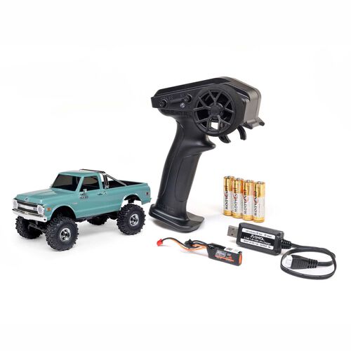 Axial 1/30 SCX30 Chevrolet K10 4X4 RTR Brushed Rock Crawler (Battery & Charger Included)