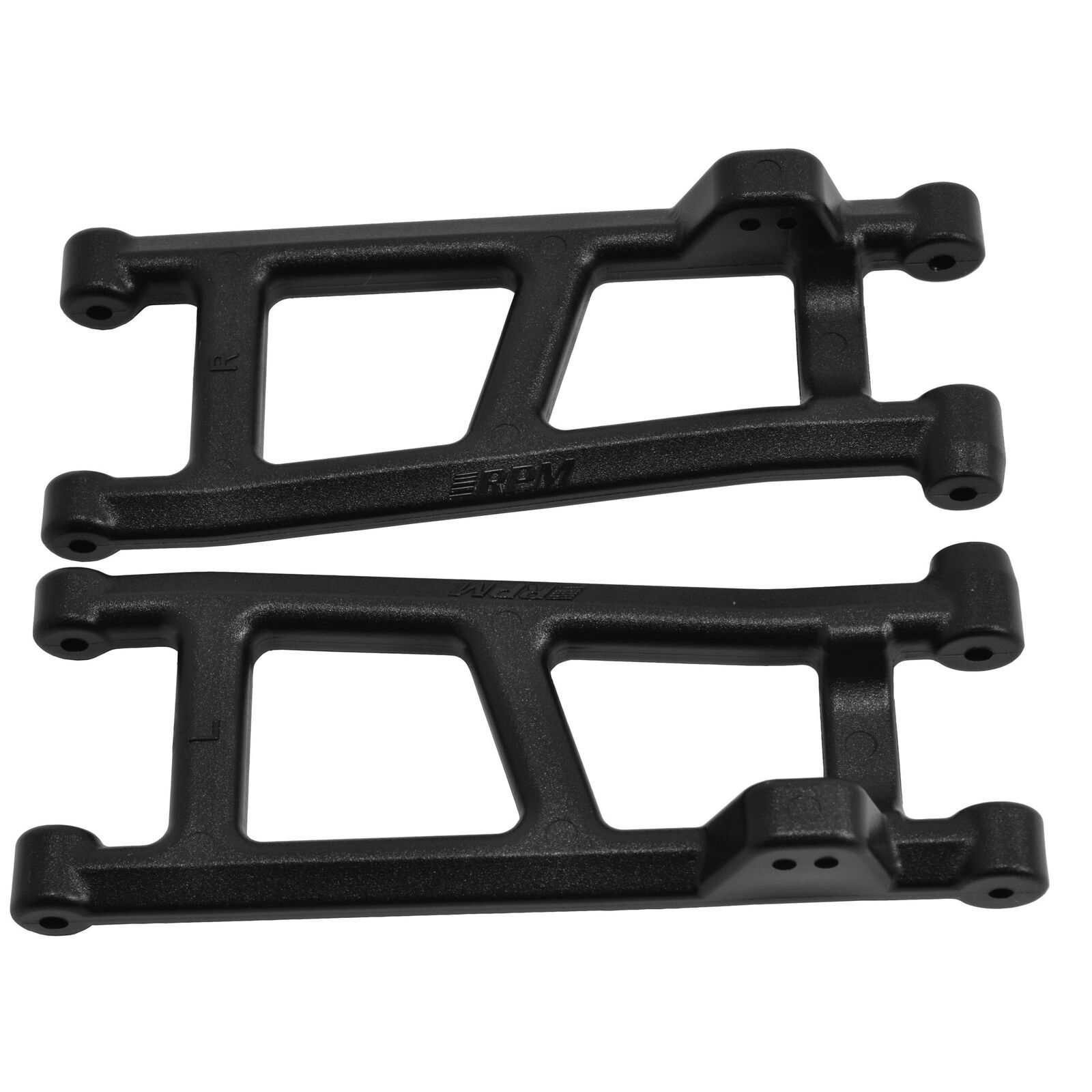 Rear A-arms, Black (2): Torment 2WD, Ruckus 2WD, Circuit 2WD