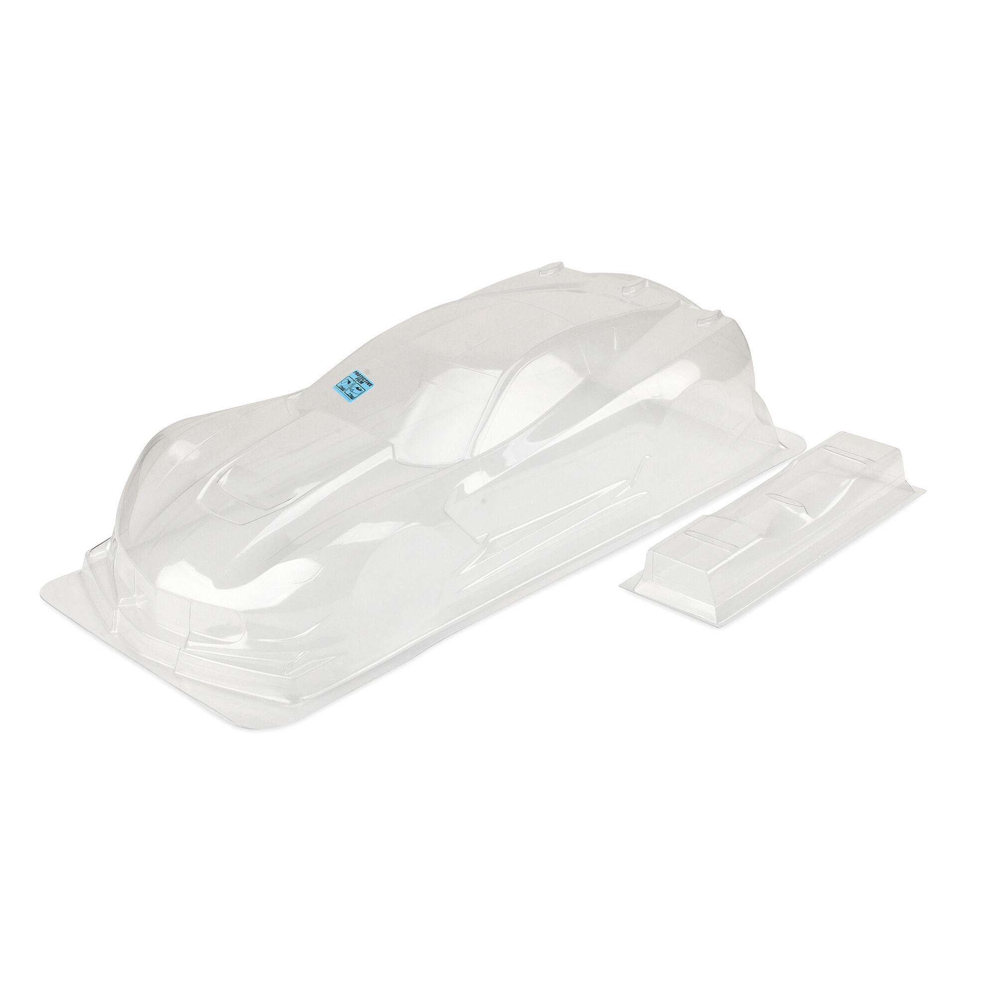 【1/8】シボレーコルベットC7-Rのボディ PROTOform 1/8 Chevrolet Corvette C7.R Clear Body: 1:8 GT (Long