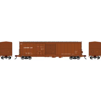 HO ATH 50' ACF Combination Door Box Car, Data Only Brown HO ATH 50' ACF Combination Door Box Car, Data Only Brown