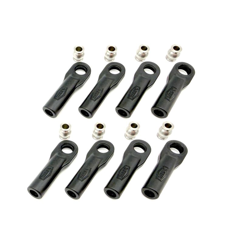 REEFS RC XP XL Rod Ends & Stainless Steel Pivot Balls (8)