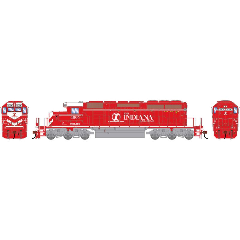 Athearn HO ATH SD40-2 Locomotive, INRD #4006